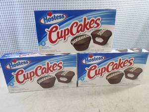 (C-1) 3 Boxes Hostess CupCakes Past...