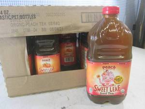 (C-2) Case 8 Bottles Peach Sweet Le...