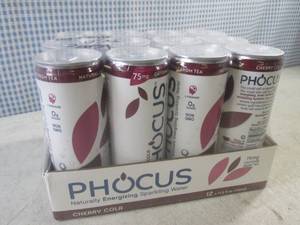 (C-3) 12-Pack Phocus Cherry Cola Sp...