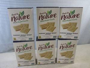(C-2) 6 Boxes Back To Nature Harves...