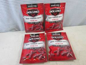 (B-1) 4 Jumbo Size Jack Links Prime...