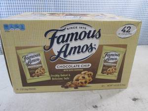 (C-2) Case 42 Pouches Famous Amos C...