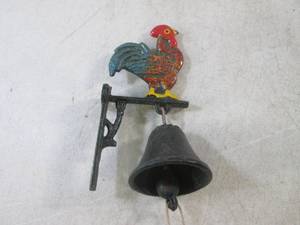 (EC1) Cast Iron Bell and Wall Mount...