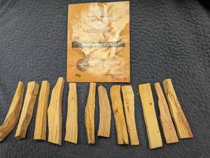 12 Sticks of Palo Santo premium woo...