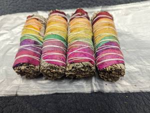 4 Bundles of Love Sage with Rose Pe...