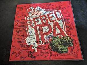 Samuel Adams Rebel IPA metal sign...