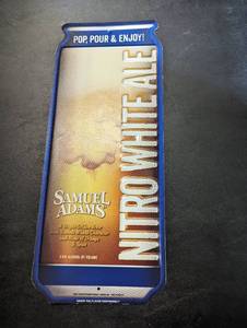 Samuel Adams Nitro metal sign...