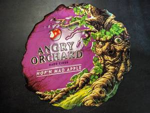 Angry Orchard metal sign...