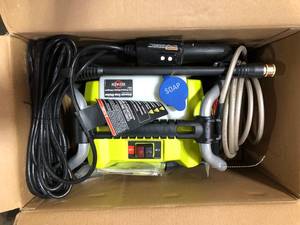 RYOBI 1900 PSI 1.2 GPM Cold Water Wheeled Corded Electric Pressure Washer   Customer Returns See Pictures