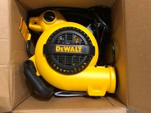 Dewalt 600 CFM Air Fan  Customer Returns See Pictures