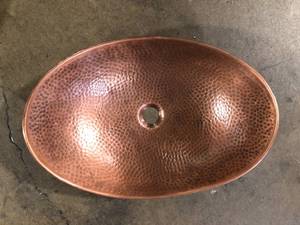SINKOLOGY Confucius 16 Gauge 19 in. Copper Vessel Bath Sink in Antique Copper  Customer Returns See Pictures