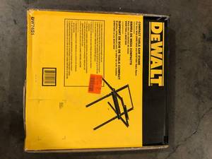 DEWALT 10 in. Compact Table Saw Stand for Jobsite  Customer Returns See Pictures