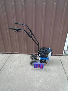 lot 108 image: Power House mini tiller. Lightly used. Tested & works. As shown.