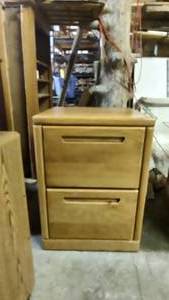 Wood File Cabinet #2