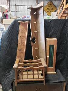 Shelves and Coat Hooks