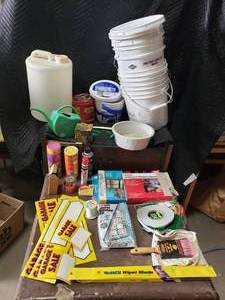 Pails, Stickers, Window Insulation and More