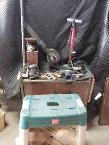 Stool, Blower, Air Pump, Sander, Drills and More