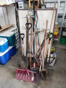 Large Lot of Yard Tools