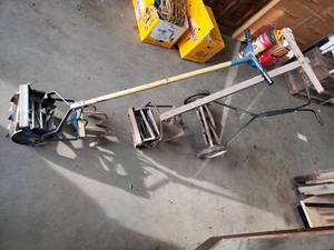 Lot of 3 Manual Push Mowers