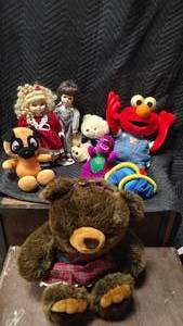 Dolls and stuffed animals