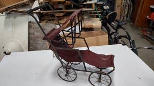 Vintage doll stroller