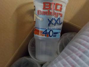 Case of 490 - 40 oz Big Daddy Plast...
