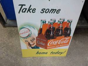12 x 16 Coca Cola Tin Sign...