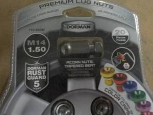 Dorman Premium lug Nuts...