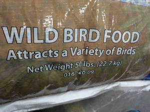50 lb. Bag Wild Bird Food          ...