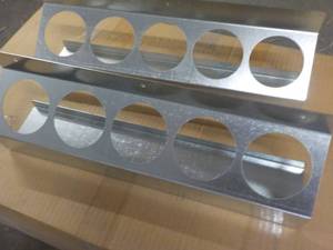 2 ct 5 can Metal Display...