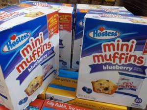 4 ct 20 Blueberry Hostess Mini Muff...