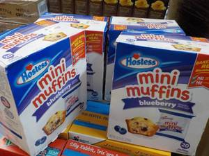 4 ct 20 Blueberry Hostess Mini Muff...