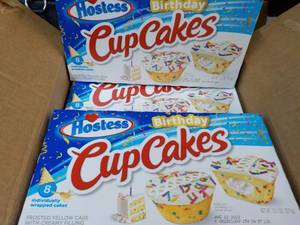 8 ct Boxes 8 each Birthday Cupcakes...