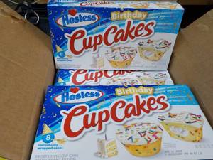 8 ct Boxes 8 each Birthday Cupcakes...