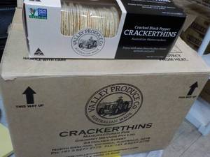 12 ct Cracked Black Pepper Cracker ...