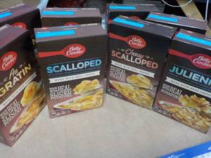 8 Boxes Betty Crocker Potatoes Meal...