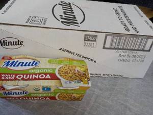 8 - 8 oz Minute Organic White and R...