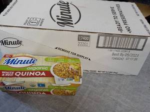 8 - 8 oz Minute Organic White and R...