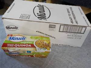 8 - 8 oz Minute Organic White and R...