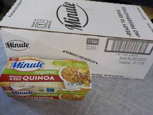 8 - 8 oz Minute Organic White and R...
