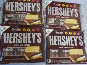 4 ct 6 bars each Hersheys Chocolat...