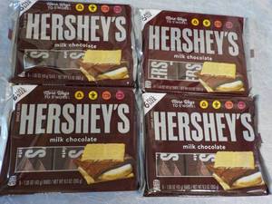 4 ct 6 bars each Hersheys Chocolat...