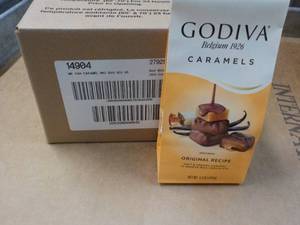6 ct Godiva 5.3 oz bags Original Re...