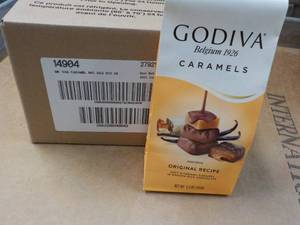 6 ct Godiva 5.3 oz bags Original Re...