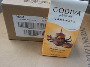 6 ct Godiva 5.3 oz bags Original Re...