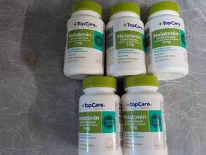5 ct Melatonin 120 tables each 5mg...
