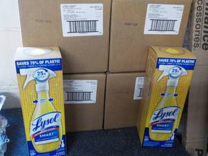 4 ct 32 each Lysol Smart Cleaner wi...