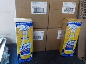 4 ct 32 each Lysol Smart Cleaner wi...