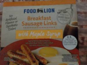 12 ct Frozen Food Lion Breakfast Sa...