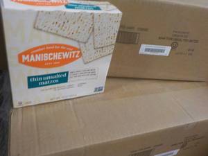 12 ct Manischewitz Thin Unsalted Ma...